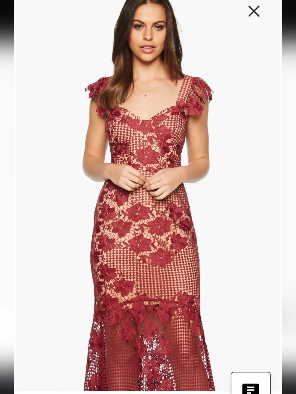Bardot Lucy Lace Midi Dress - Picture 6 of 9